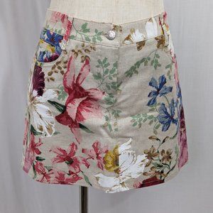 Vintage Dolce & Gabbana floral Skirt size 6